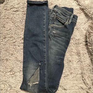 Citizens of Humanity Chrissy High Rise Super Skinny Jean size 28